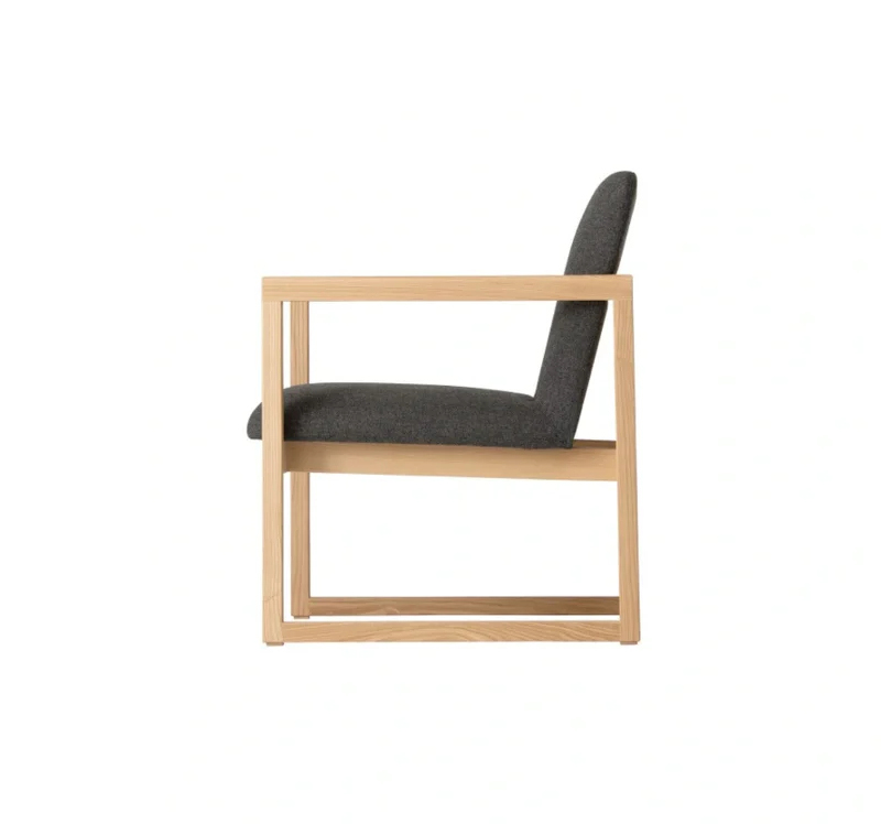 Customization Hote Lobbies Linen Armchairs Furnitures (2)