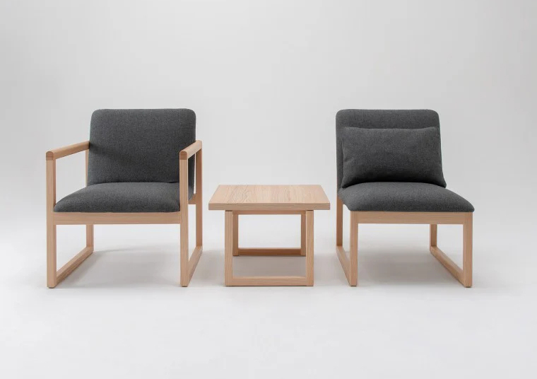 Customization Hote Lobbies Linen Armchairs Furnitures (7)