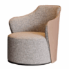 Customized Hotel Lobby Furniture Lounge Armchair