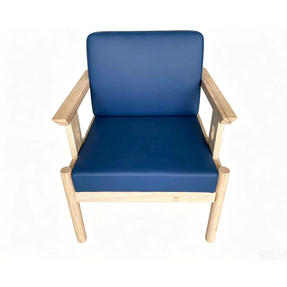 Commercial-Grade Solid Wood Armchair for Hotels, Lounges & Hospitality Projects (2)