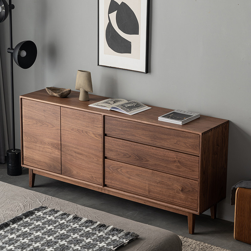 Modern Wooden Sideboard for Hotel Projects (2)